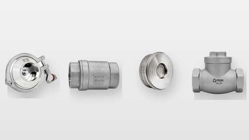 Stainless steel check valve types
